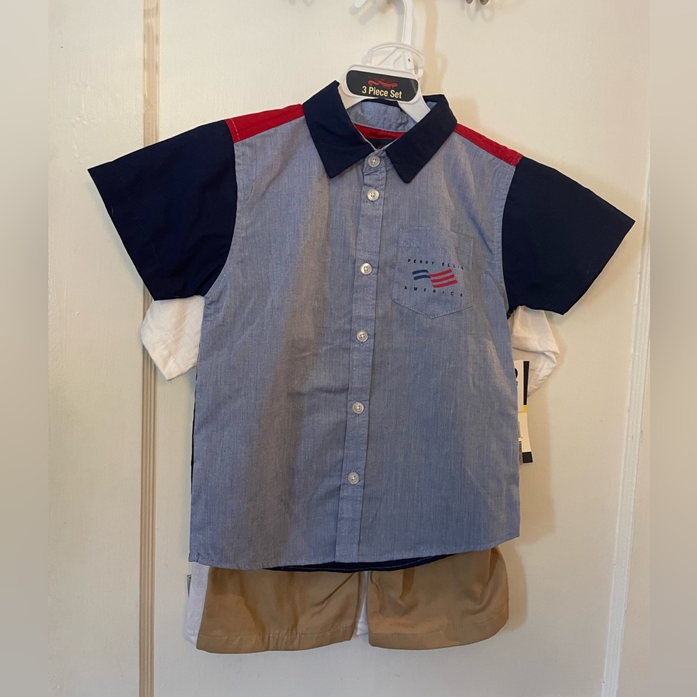 Perry Ellis America 3 piece set kids size 5